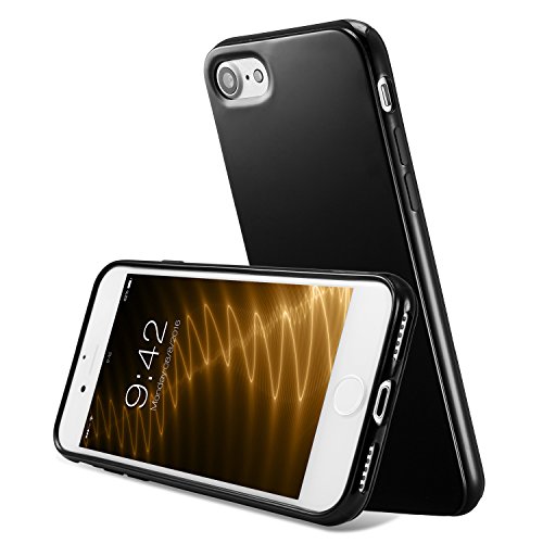 Funda para Apple iphone 8 iPhone 7 con cubierta de silicona a prueba de golpes extremamente delgada parachoques flexible y suave de Gloss Gel manguera para Apple iphone 8 iPhone 7 de parachoques de TPU de color Negro reviews Funda para Apple iphone 8 iPhone 7 con cubierta de silicona a prueba de golpes extremamente delgada parachoques flexible y suave de Gloss Gel manguera para Apple iphone 8 iPhone 7 de parachoques de TPU de color Negro