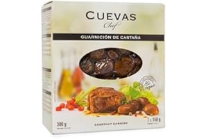 Cuevas Chef- Castaña Guarnicio - Para dar Vida a los Platos - Imprescindible en la Cocina de Vanguardia - 300 Gramos