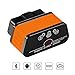 Produktbild OBD2/OBDII Auto Diagnosegerät, Bluetooth3.0 Code Reader, Auto Diagnose Scanner, OBDII Scanner für Torque Android mit Schnittstelle Adapter Überprüfen Motor Lichter Automatische Abschaltung