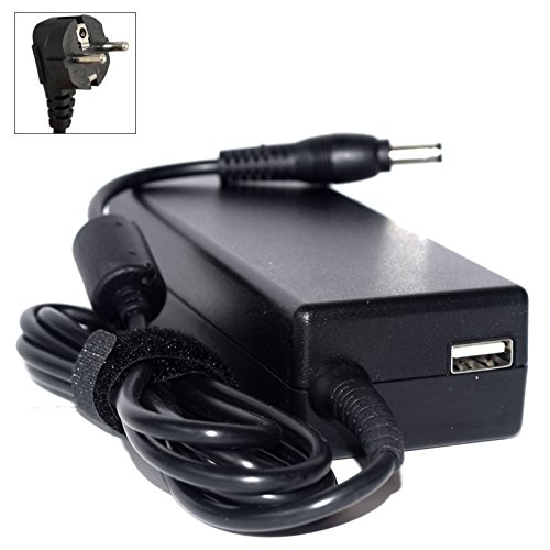 Netzteil / Ladegerät für Clevo W760SUA Laptop mit EU Stecker und 2,5m Kabel - mit Hochleistungs-USB-Port 2,1 A - Premium