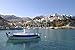 Produktbild Alu-Dibond-Bild 120 x 80 cm: "Fischerboot im Hafen von Agia Galini", Bild auf Alu-Dibond
