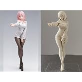 Anime Girl Figure - Detaylı Tasarım Estetik Anime Kız Fig&uuml;r&uuml; - Koleksiyonluk Biblo, Oyuncu Masası Aksesuarı ve boyanabilir bi