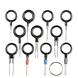 kit coche electrico rc Varias especificaciones: 11 modelos diferentes de terminales de enchufe de automóvil extraen herramientas de reparación. 4 extractores de una clavija + 4 extractores de doble clavija + 3 herramientas de bujes para facilitar su uso y ahorrar dinero.