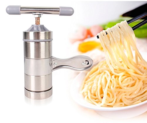 Union Tesco Edelstahl drehbar Spätzlepresse Mit 5 Nudel Form - 3