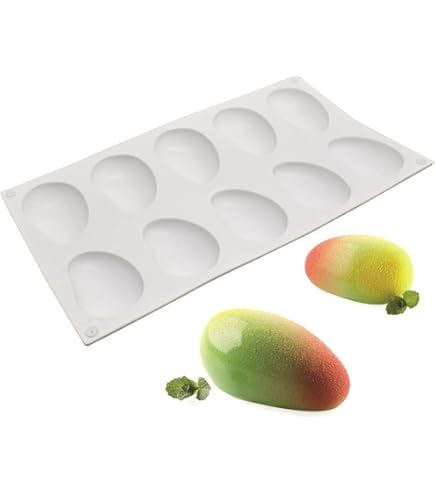 Amosfun Silikon Muffinformen Rechteckig – 12-teiliges Set In Bunten Farben, Je 8 X 2,5 X 2 Cm