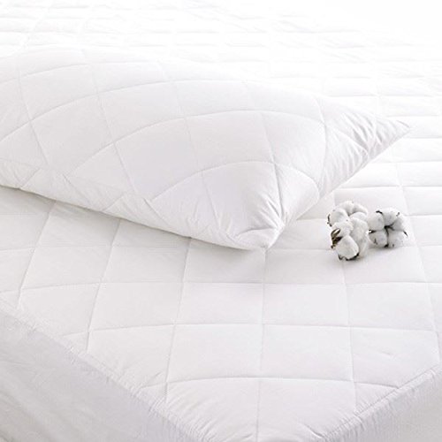 Dr Twiner® Anti Allergy Treated Luxury Quilted Fitted Mattress Protector, Double Size Bed - Mountain Moose Co.