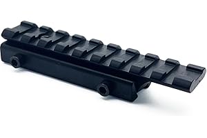 RALSPEC Rifle de Alcance Weaver, Adaptador de riel, Cola de Milano de 11 mm, Riel de 20 mm