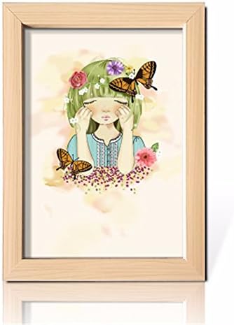 Creative Photo Frame 7 Inch 5 Inch 10 Inch Wall Frame Frame Frame Frame Combination Room,5 Inch Log Color