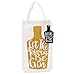 Produktbild Gold Glitzer Gin Weihnachten Flasche Tasche Geschenk Tüte