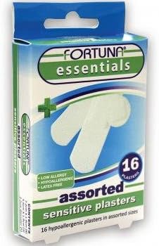 Sensitive Hypoallergenic Assorted Plasters x 16