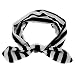 Generic Hot Baby Girls Kids Cute Bow Headband Stripe Hairband Turban Soft Headwear Accessories - black RS.210.00