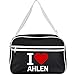 Produktbild Retrotasche Classic I Love Ahlen schwarz