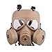 Produktbild Wingbind Airsoft Paintball Maske Vollgesichts mit PC Objektiv Doppelfilter Verstellbare Strap Gasmaske für Cosplay Schutz Halloween Kostüme CS Staub Proof