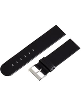 Pure Grey Unisexarmband Basel 55G, Kalblederband 22 mm, Unterseite auch Kalbleder Nubuk daher antiallergisch