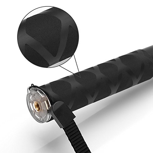Foneso Bluetooth Selfie Stick mit Fisheye/Fischauge und Stativ fÃ¼r Smartphone/Kamera,Schwarz
