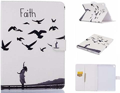 Magnetic Pattern Leather Stand Smart Cover Case for iPad 2 3 4 Mini 1 2 3 4 Air 1st Air 2 Pro 9.7 inch (iPad Pro 9.7 inch(Launched 2016), The Faith)