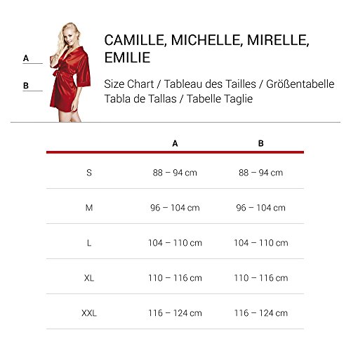 EMILIE – mittellanger Morgenmantel / Negligee aus der Sophie Bernard Kollektion. Fühl dich wohl! - 4