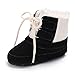 Produktbild Baby warme Stiefel,BeautyTop Baby Boy Soft Booties Schneeschuhe Infant Kleinkind Neugeborenen Erwärmung Schuhe (12CM/6~12 Monate, Schwarz)