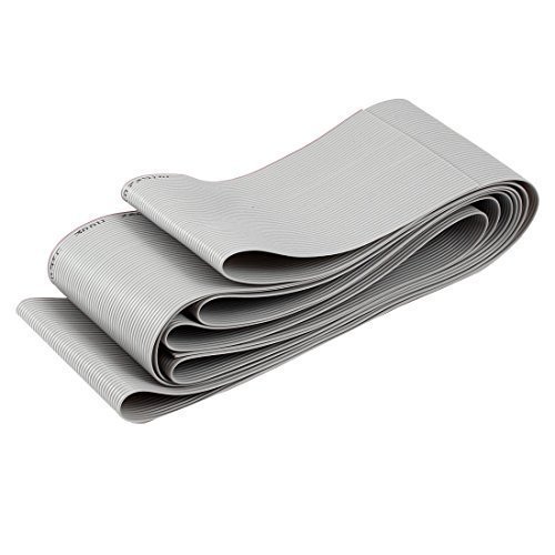 2 m 50 Pin 2,54 mm Pitch 6,5 cm Breite IDC Flachbandkabel für ISP JTAG Arm