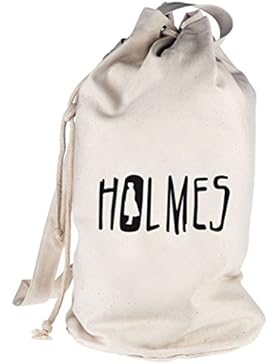 Shirtstreet24, HOLMES, bedruckter Seesack Umhängetasche Schultertasche Beutel Bag