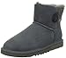 Produktbild UGG Damen W Mini Bailey Button Schlupfstiefel Grau (Grey), 37 EU