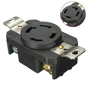 FidgetGear NEMA L14-30R 4P Twist Lock Locking Receptacle Female Device 30A 125V-250V GL