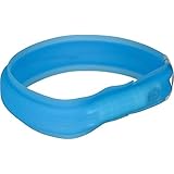 Trixie | Trixie Flash Leuchtband USB blau L-XL 70 cm/30 mm | L 70 cm x B 30 mm