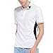 Produktbild ODRD Herren T-Shirts Frühling Sommer Zweifarbige Patchwork Revers Kurzarm T-Shirt Tops für Herren Hemden Poloshirts Shirts Tops Langarmshirts Tee t Shirts Sport