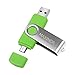 Produktbild MaXinDa 16GB Micro USB Flash Laufwerk OTG Memory stick für Smartphone Android Tablet PC (Grün)