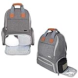 Die vordere Tasche mit Reißverschluss kann die normalen Milchpumpen lagern. Die Seitentaschen mit der Aluminiumfoile eigenen sich für Eisbeutel. Es gibt auch einige Taschen in verschiedener Abmessung für Schlüssel, Papiertaschentuch, Handy usw.
