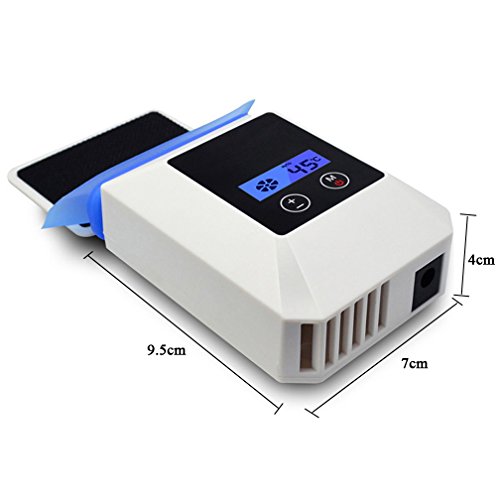 XGUO Cool Universaler Kühler für Spielekonsole Laptop PC – Hochleistungslüfter für schnelle Kühlung – USB Warmluft-Abzug Cooling Pad(Cooling Pad,Weiß) - 2