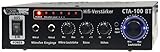 amplificador para 8 ohms 2 x 10 W RMS (a 8 Ohm)//100 W de potencia musical