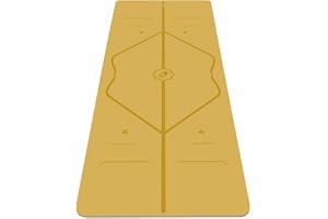 Liforme Tapis de Yoga - Le Meilleur Tapis de Yoga Écologique et Antidérapant Avec un Système d’Alignement Unique et Original - Tapis De Yoga Biodegradable