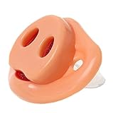 Lalang Silicone Funny Nipple Dummy Baby Infant Soother Nipples Teether Baby Pacifier Care Nipples Pig Nose