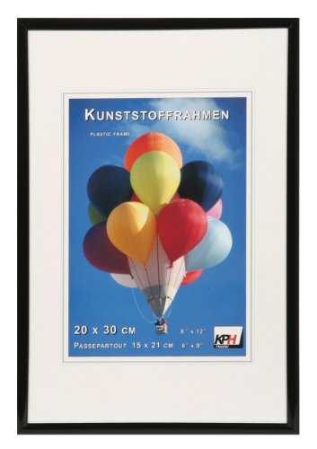 *** New Lifestyle Kunststoff Bilderrahmen ***: Farbe: Schwarz | Format: 29