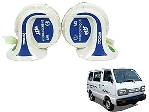 Kozdiko Mocc Car 18 in 1 Digital Tone Magic Horn Set of 2 for Maruti Suzuki Omni