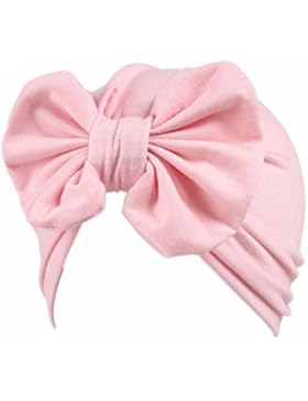 Xshuai Für 3-8 Jahre Kinder Baby Mädchen Boho Casual Hut Beanie Schal Turban Kopf Wrap Cap