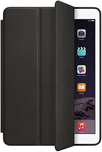 New 2017 iPad Pro 10.5 Case, Ayami® Smart Slim PU Leather Wallet Case for New iPad pro 10.5 inch 2017 Version with [Auto Sleep/Wake Feature] &amp; [Light weight] [Compatible With iPad Pro 10.5 Screen Protector] (BLACK)