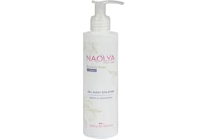 NAOLYA FRANCE… Naolya Gel Avant Epilation - Nettoie et Désensibilise la Zone à Epiler - Sans Rinçage - Parfum Mentholé - Texture Fondante - Format 200ml - Fabrication Artisanale Française (Loiret)
