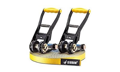 Gibbon GBFLO2 Slackline Mixte Adulte, Bleu