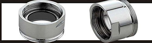Adapter M28X1 Außengewinde auf M24X1 Innengewinde | Passend zu unseren LED Aufsätzen. Für alle gängigen Wannenarmaturen - 2