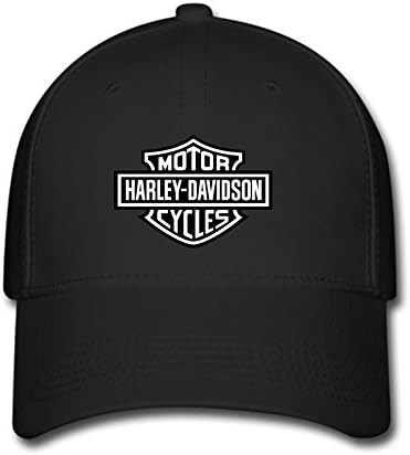 Feruch LJSWG Unisex Adjustable Harley Davidson Logo Baseball Caps Hat One Size Black