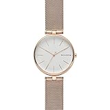 Skagen Damen Analog Quarz Uhr mit Edelstahl Armband SKW2709