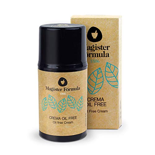 Crema Hidratante Facial Oil Free 50 | Especial Para Piel Grasa y Sensible | Aporta Efecto Mate | Apta Para Pieles Atópicas y Con Acné | Día y Noche | Mujer y Hombre | Magister Fórmula