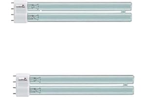 Koi- und Bonsaipark Herdecke 2 x UVC PL-Ersatzlampe für UVC-Geräte Oase,Osaga, Aquaforte etc. (UVC Set 36 Watt)