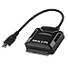 Produktbild USB Typ C zu SATA Adapter Kabel – High Speed USB C zu SATA 22 Pin Konverter Kordel für 6,3 cm 8,9 cm Hard Drive Disk HDD SDD für MacBook Chromebook etc. (Power Adapter nicht im Lieferumfang enthalten)
