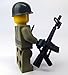 Modbrix 8824 – Vietnam Platoon US ARMY Soldat inkl. M16, Custom Figur original Lego® Teilen - 3