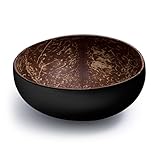 Cocobowl Pure - Kokosnuss Schale / Dekoschale (schwarz)