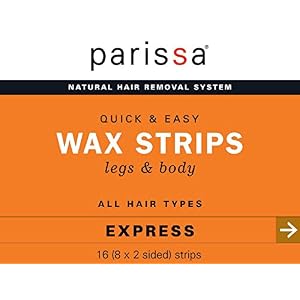 Legs & Body Wax Strips 16 (8x2) strips, Parissa Hair Removal Waxing Strips for Legs, Body, Bikini, Arms, Underarms with… - Image 3