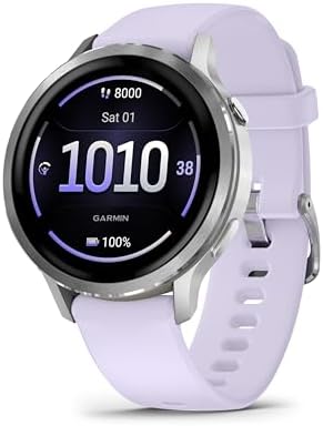 Garmin Venu 4, 41mm, Smartwatch per il fitness, Display AMOLED 1,2", Speaker e Microfono, Comandi Vocali, GPS Multi-band, Torcia, 80+ App per lo Sport, Autonomia 10 giorni, Beige & Lunar Gold